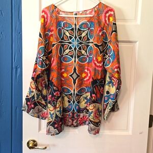 Johnny Was tunic top XL